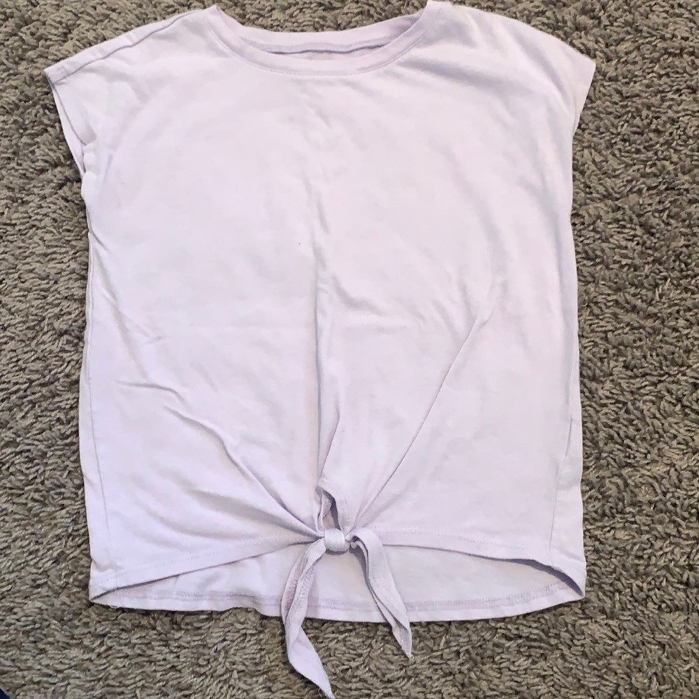 Girls violet tee 🐣